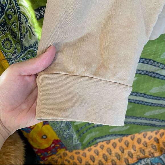 90's Ralph Lauren Polo Sport Khaki Crewneck Sweatshirt Size Extra Extra Large - Picture 5 of 14